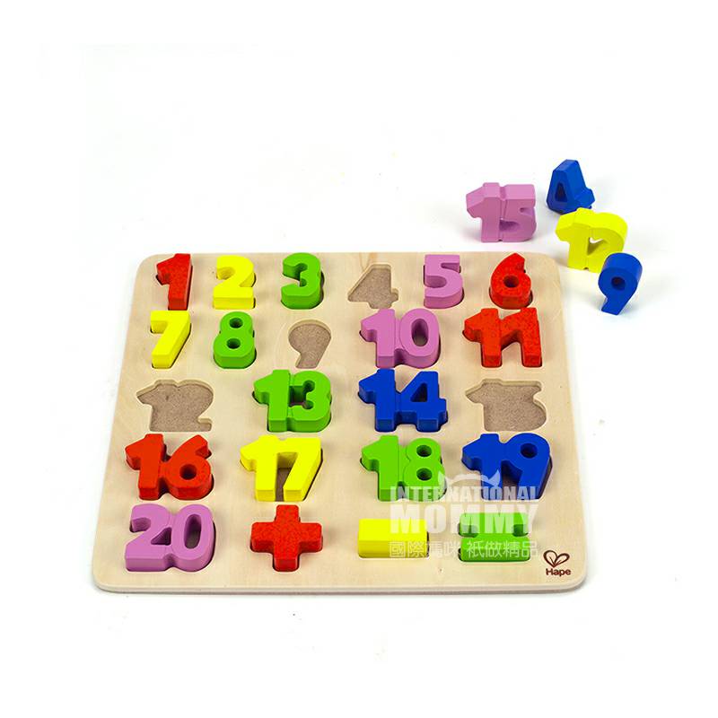 Hape German digital puzzle tiga dimensi versi luar negeri