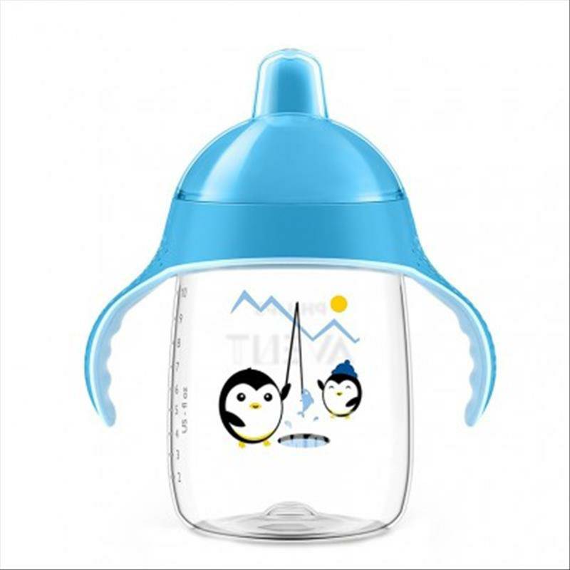 PHILIPS AVENT Cup belajar penguin duckbill Inggris 340ml versi luar negeri