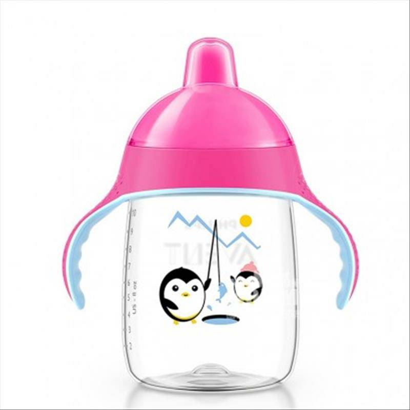 PHILIPS AVENT Cup belajar penguin duckbill Inggris 340ml versi luar negeri