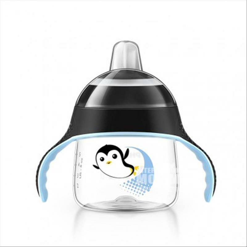 PHILIPS AVENT Cup Belajar Bahasa Inggris Penguin Duckbill 200ml Versi Luar Negeri