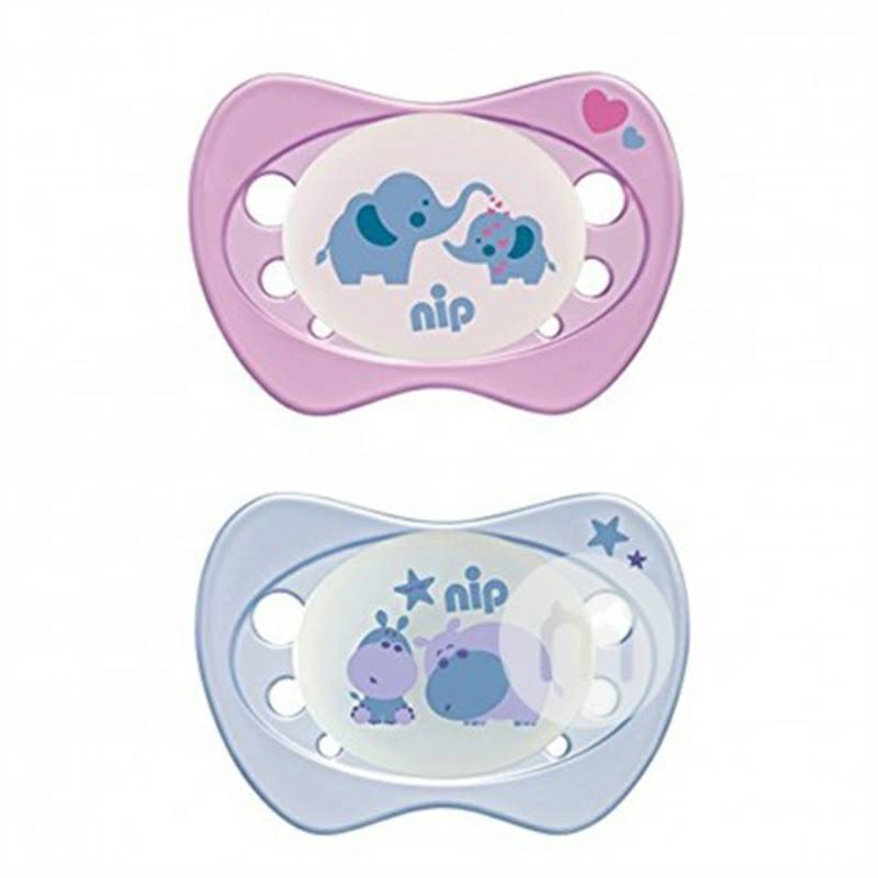 Nip German Luminous Silicone Dot 0-2 bulan Overseas Edition