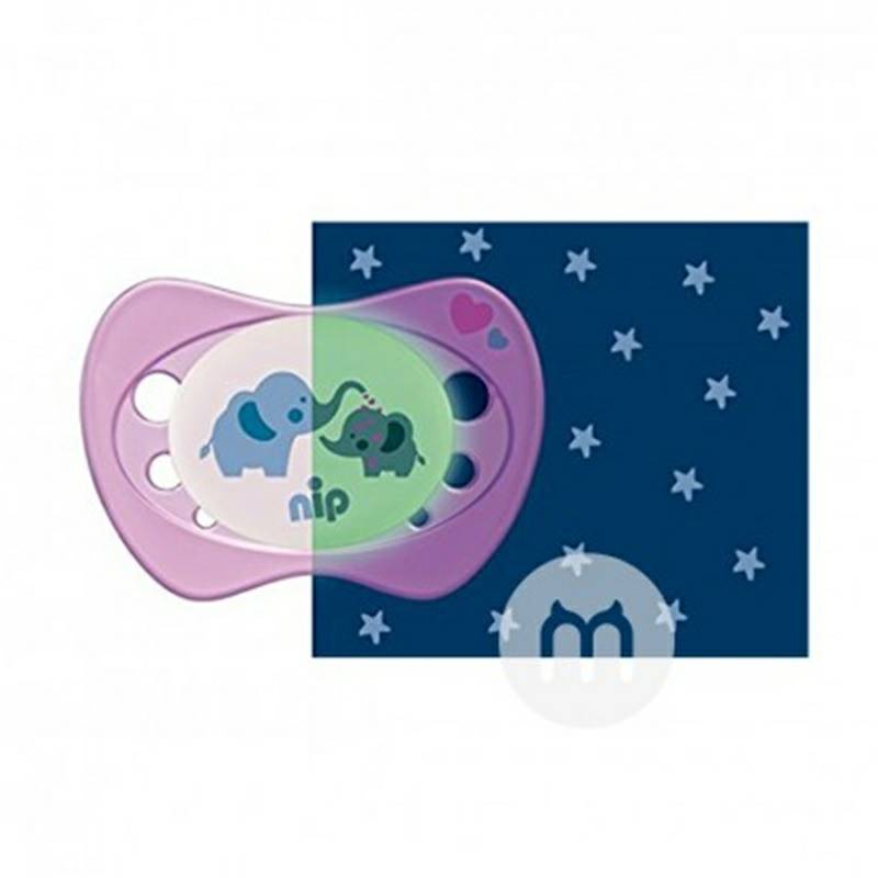 Nip German Luminous Silicone Dot 0-2 bulan Overseas Edition