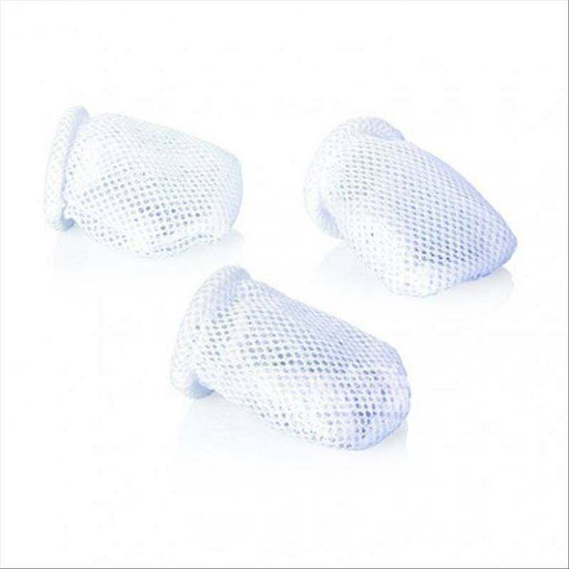 Nuby Amerika Suplemen Makanan Bayi Buah dan Sayuran Bite Bag Penggantian Net 3 Pack Versi Luar Negeri