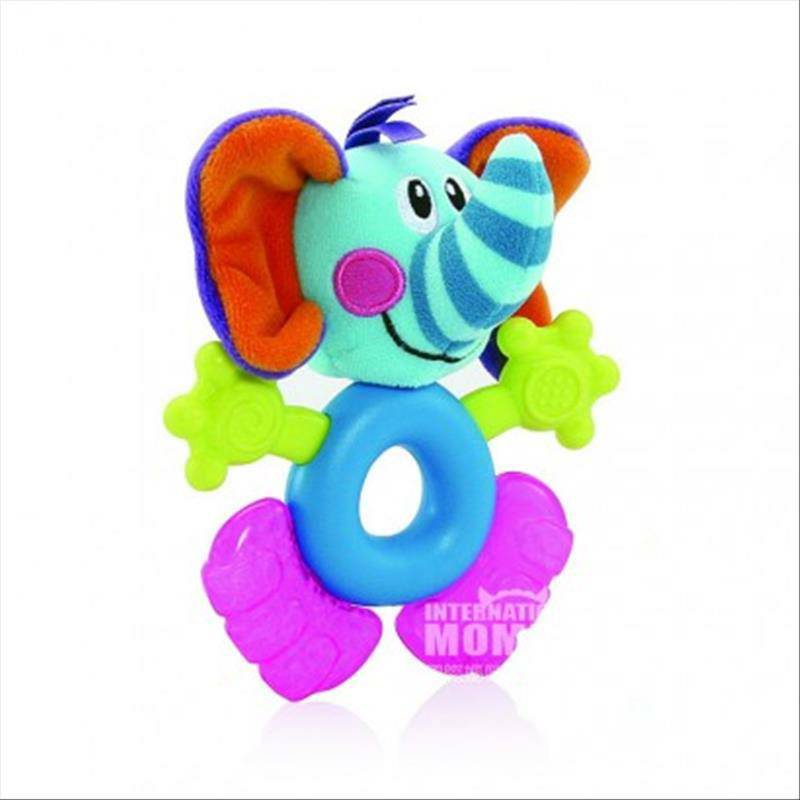 Nuby gel gigi pendingin hewan bentuk Amerika selama lebih dari 4 bulan versi Luar Negeri