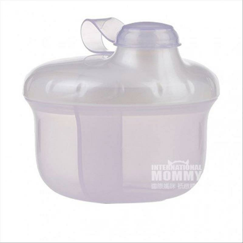 Nuby US kotak penyimpanan susu bubuk tiga tingkat versi luar negeri