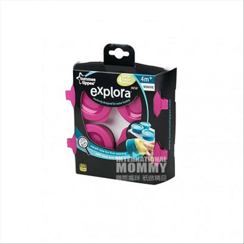 Tommee Tippee Kotak penyimpanan makanan bayi Inggris dengan nampan versi luar negeri