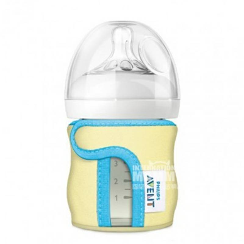 PHILIPS AVENT Inggris 120 ml kaliber natural asli isolasi botol kaca mengatur versi luar negeri