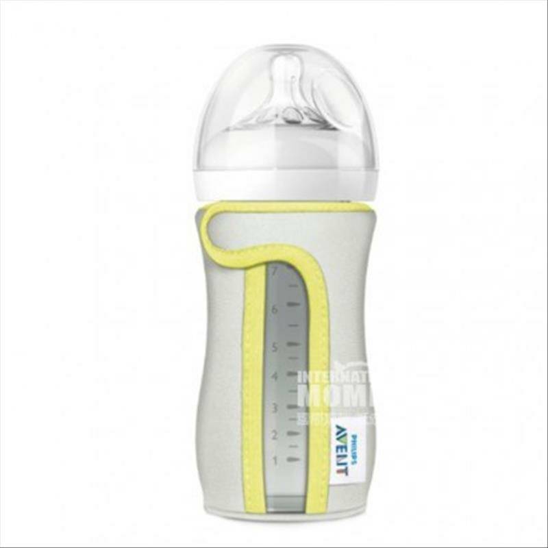 PHILIPS AVENT Inggris botol isolasi gelas natural kaliber natural lebar 240 ml yang disetel versi luar negeri