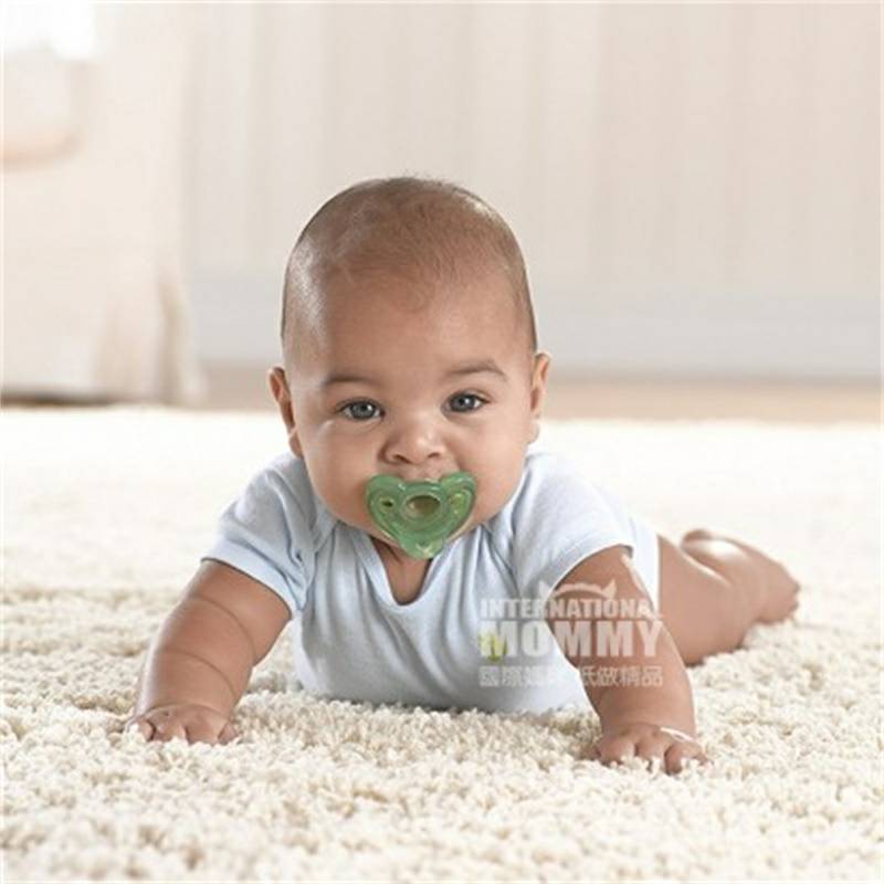 The First Years Tahun Pertama Amerika Silicone Baby Pacifier 0-3 bulan Overseas Pack