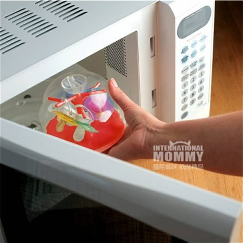 Clevamama British nipple microwave steam sterilizer versi luar negeri