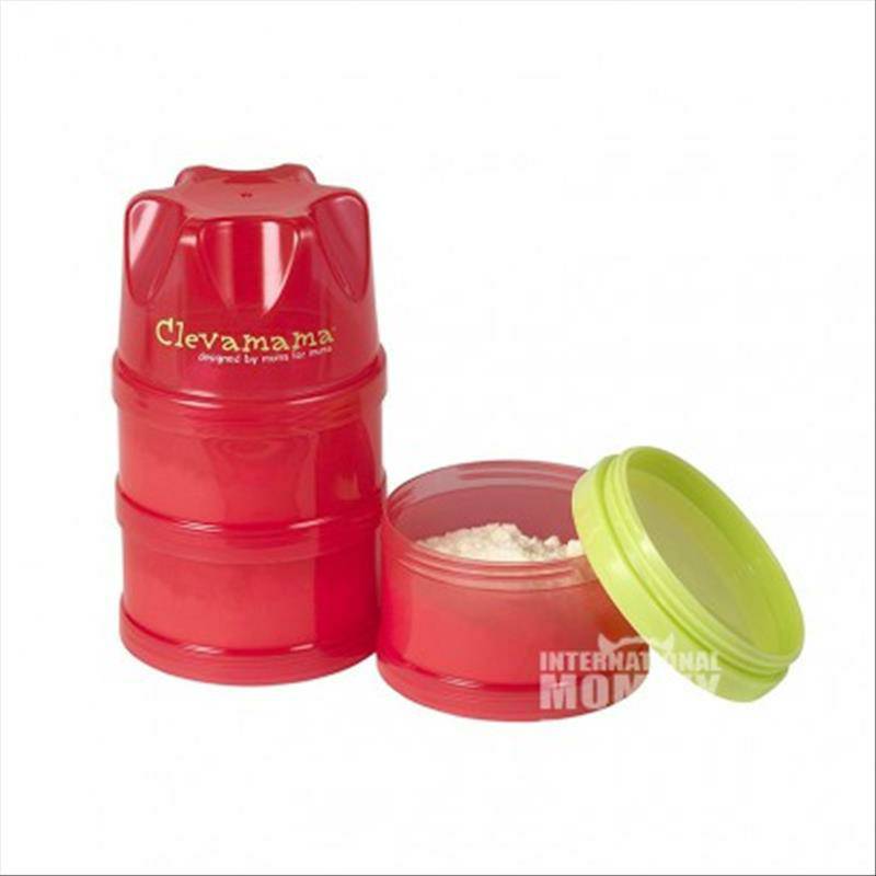Clevamama British Three-Form Milk Powder Box Versi Luar Negeri
