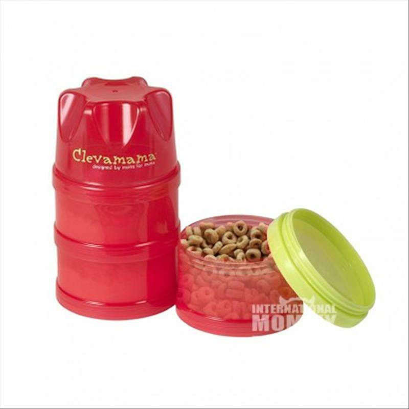 Clevamama British Three-Form Milk Powder Box Versi Luar Negeri