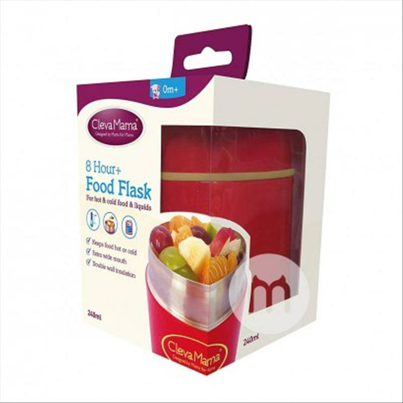 Clevamama British Baby Food Thermos Versi Luar Negeri