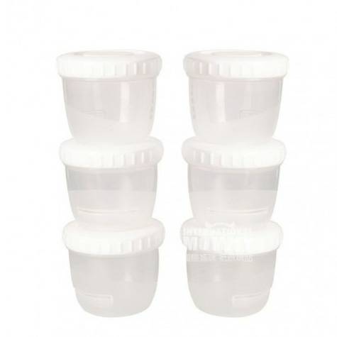 Difrax Dutch kotak penyimpanan makanan komplementer 150ml 6 pcs versi ...