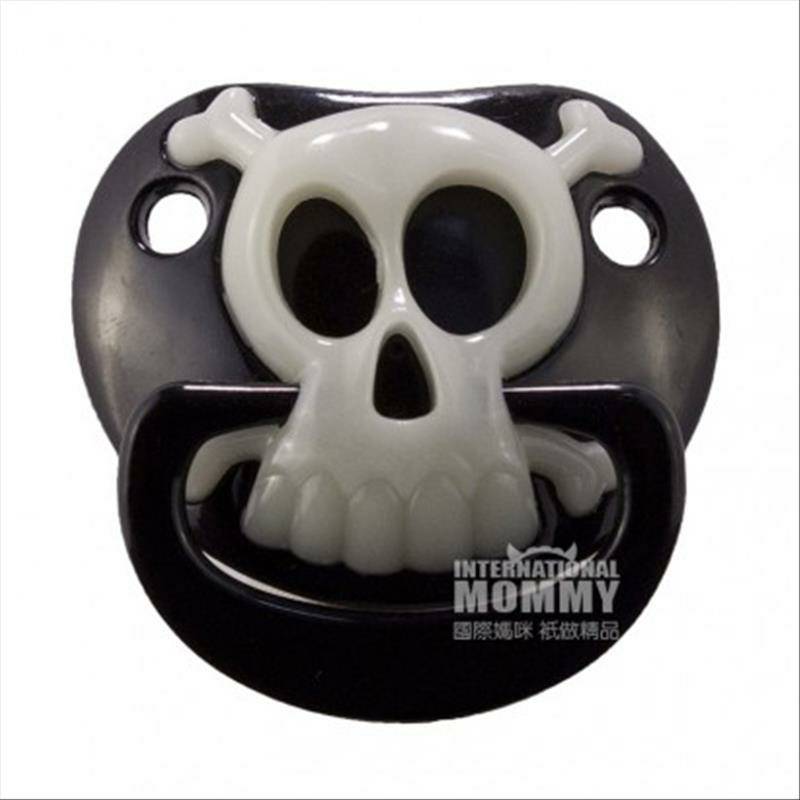 BiLLy BoB American Luminous Skeleton Pacifier 3 bulan atau lebih Versi Luar Negeri