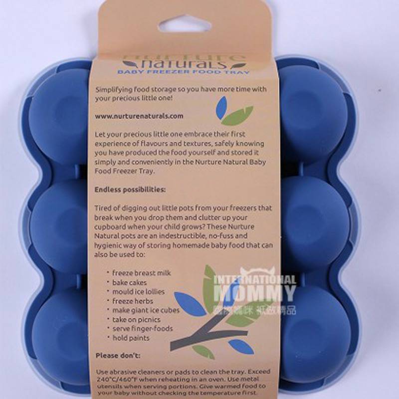 Nurture Naturals Denmark Nurture Naturals Suplemen Makanan Beku Kotak Versi Luar Negeri