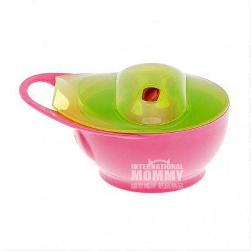 Brother max anak-anak Inggris mudah dibawa belajar sendok mangkuk set versi luar negeri