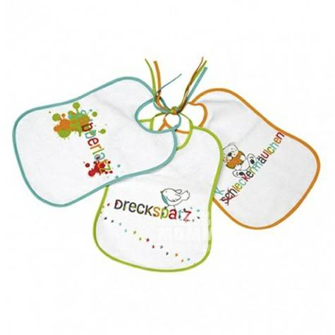 Fashy Jerman bib tahan air bayi versi tiga potong di luar negeri