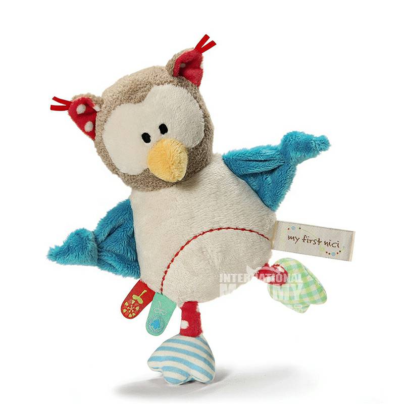 NICI German Owl Rattle Overseas Edition