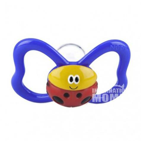 Nuby American Baby Ladybug Silicone Dot 6-18 Bulan Versi Luar Negeri