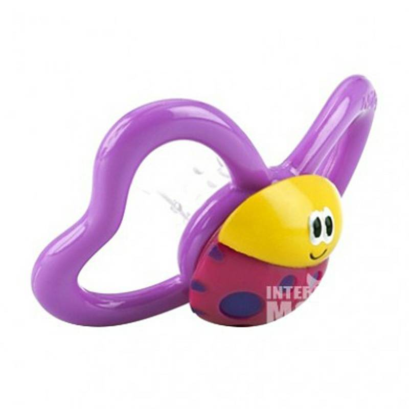 Nuby American Baby Ladybug Silicone Dot 6-18 Bulan Versi Luar Negeri
