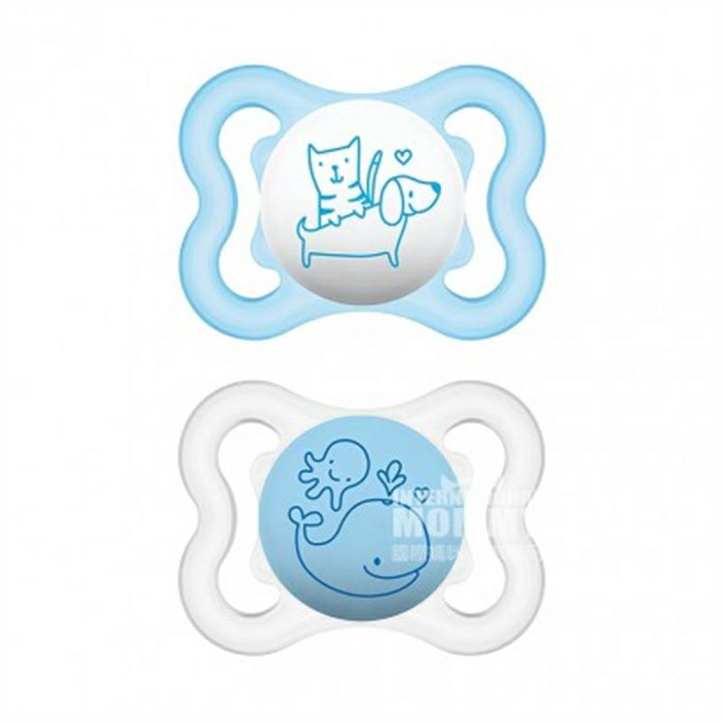 MAM Austria dot sutra hewan kecil 0-6 bulan dua bungkus versi luar negeri