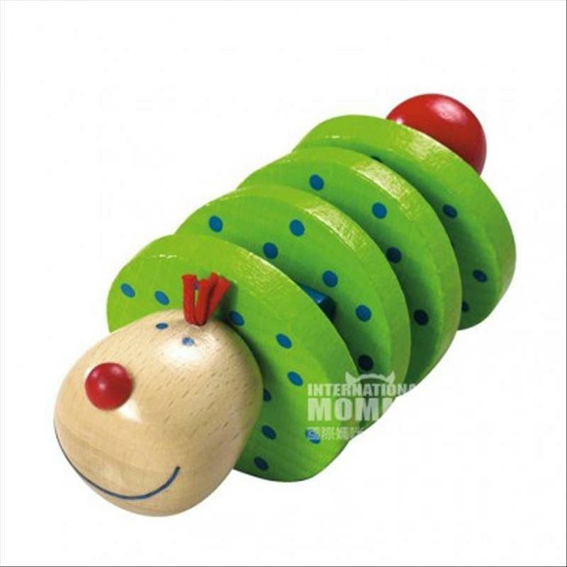 HABA German Wooden Caterpillar Children s Toy Overseas Version