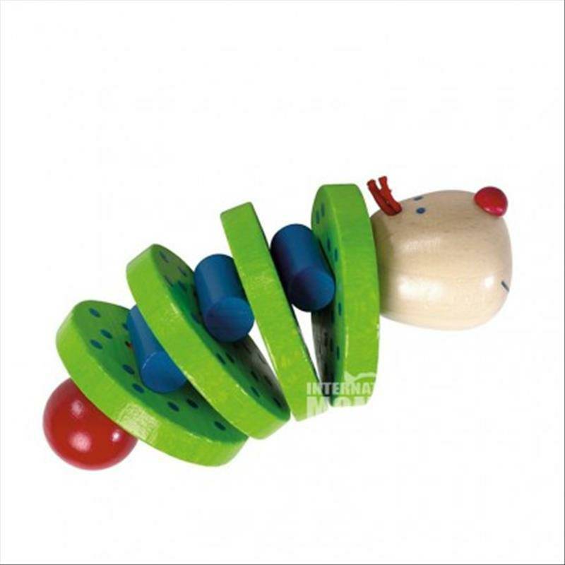 HABA German Wooden Caterpillar Children s Toy Overseas Version