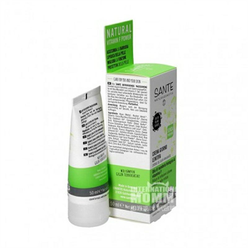 SANTE German Organic Millet Grass Soothing Krim Siang Hari 50ml Versi Luar Negeri