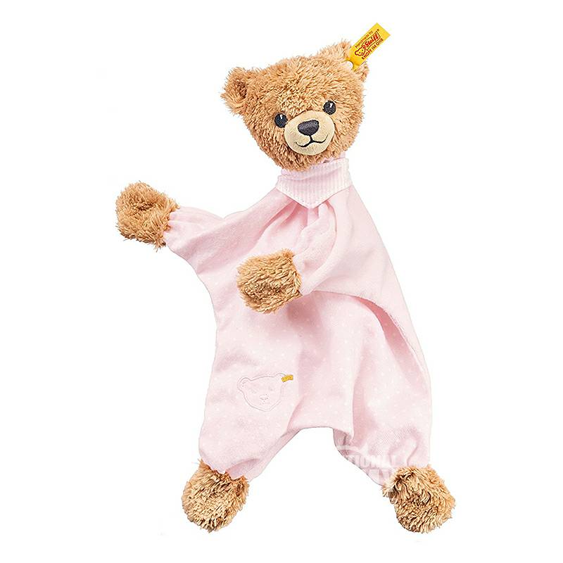 Steiff German Baby Teddy Bear Sleeping Soothing Handuk Versi Luar Negeri