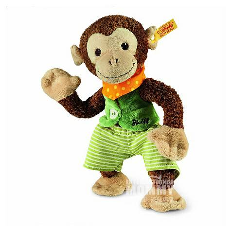 Steiff German Baby Comforting Monkey Doll Versi Luar Negeri