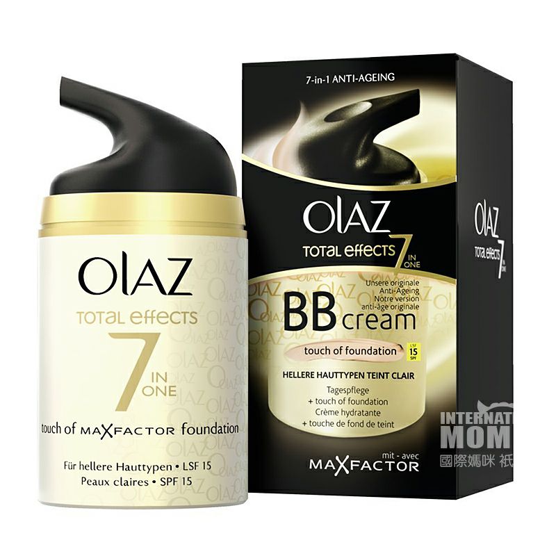 OLAZ American multi-efek 7-in-1 anti-aging BB cream versi luar negeri