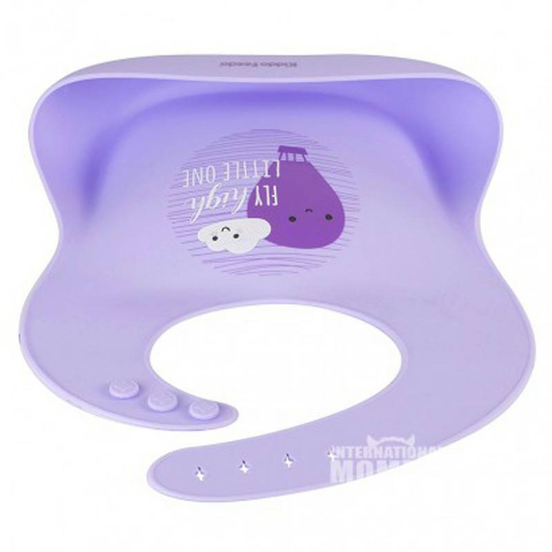 Kiddo Feedo Kiddo Feedo Bayi Silikon Ditarik Bib Versi Luar Negeri