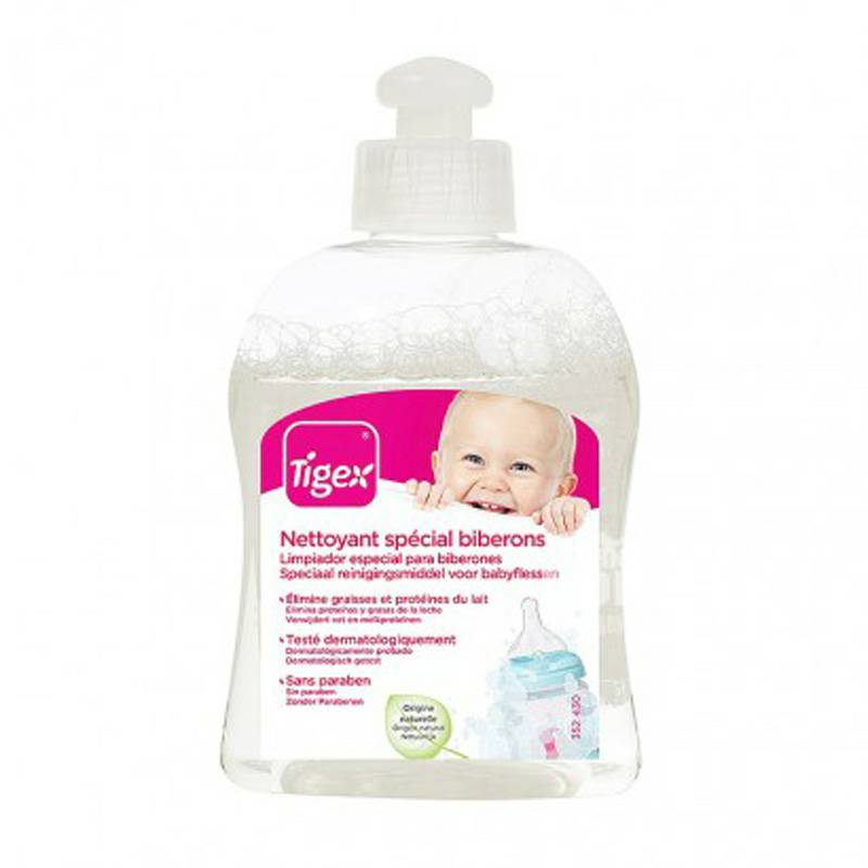 Tigex France Tigex agen pembersih buah dan sayur botol bayi versi luar negeri
