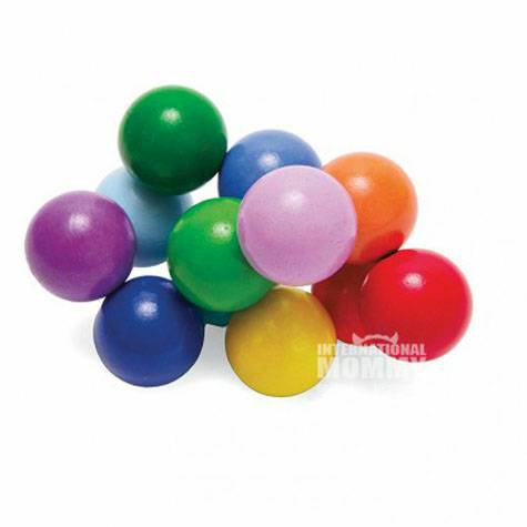 MANHATTAN TOY American bayi kayu ditahan tangan Beaded overseas versio...