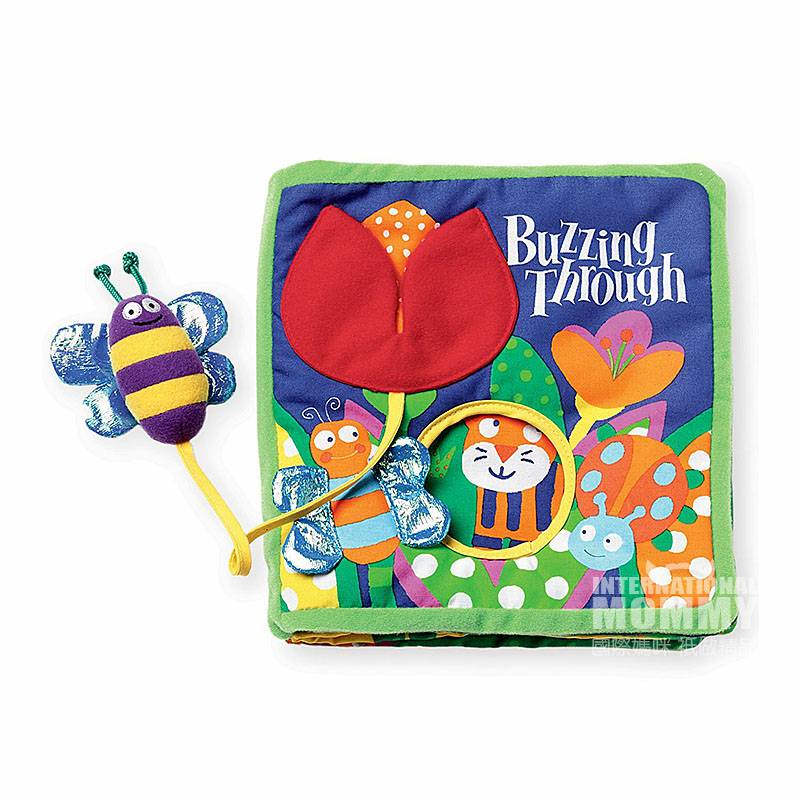 MANHATTAN TOY American permainan bayi buku kain lembut di luar laut Edition