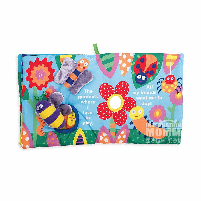 MANHATTAN TOY American permainan bayi buku kain lembut di luar laut Edition