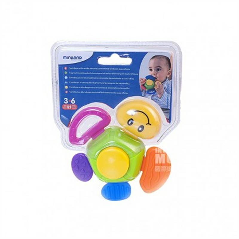 Miniland Spanyol Miniland Baby Turtle Soothing Teether Overseas Edition