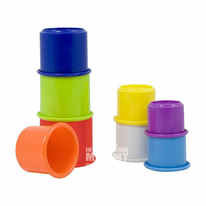 Miniland Spanyol Miniland puzzle bayi tumpukan ember mainan versi luar negeri