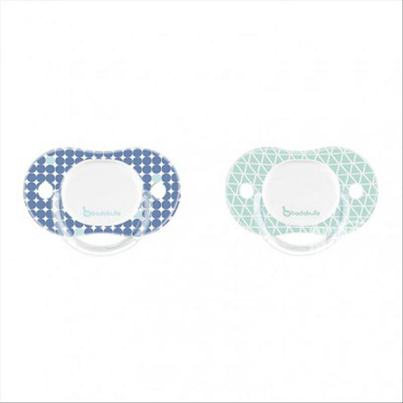 Badabulle French Badabulle dot silikon bayi 12-36 bulan 2 paket versi luar negeri