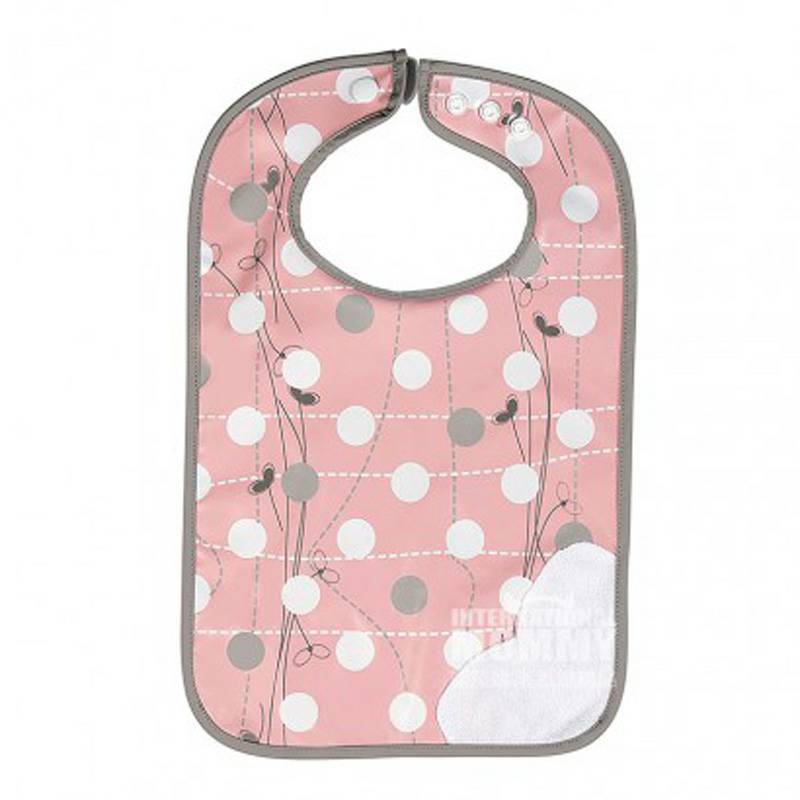 Badabulle French Badabulle versi bayi tahan air bib di luar negeri