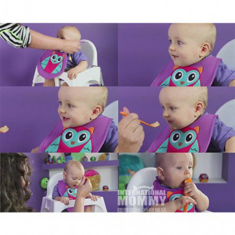 Oops Swiss Oops Baby Happy Bib Overseas Version