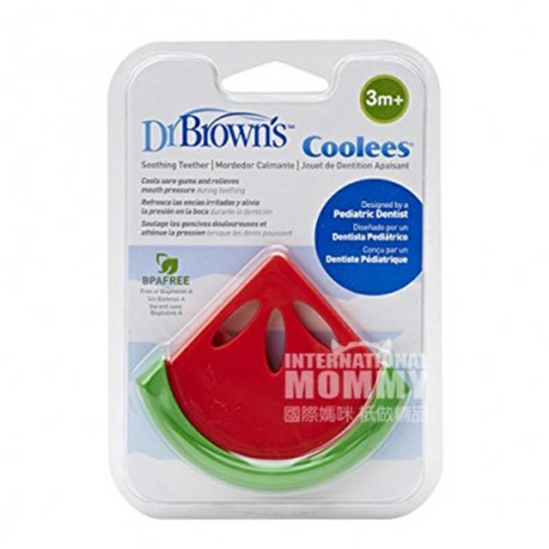 Dr Brown`s American Baby Semangka Soothing Teether Overseas Edition