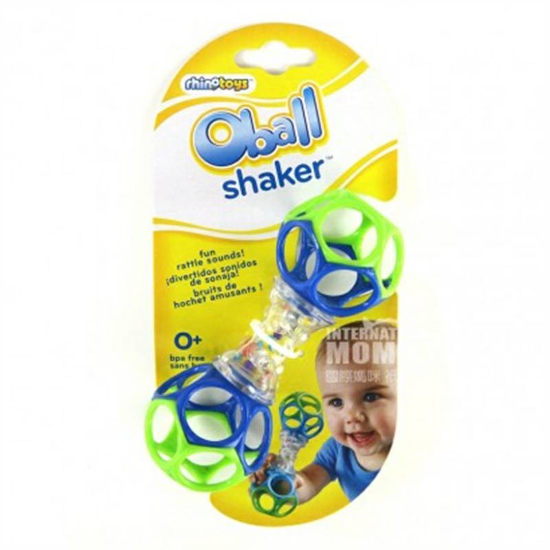 Oball American baby rattle teether edisi luar negeri