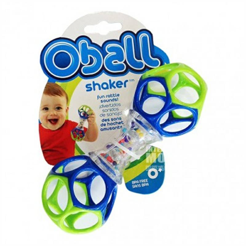 Oball American baby rattle teether edisi luar negeri