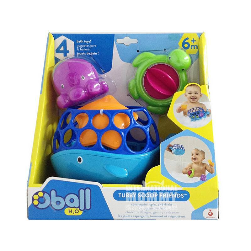 Oball American Baby Bathing and Bathing Set Toys Overseas Version