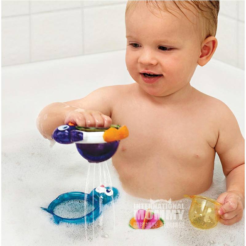 Munchkin American Baby Penguin Sea Lion Bath Toy Versi Luar Negeri