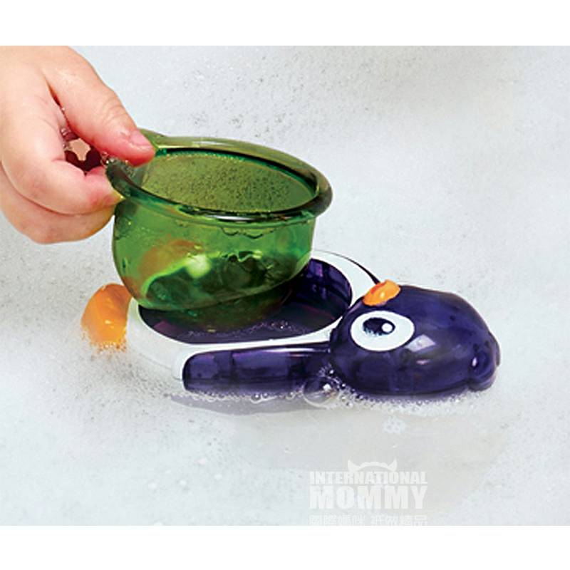 Munchkin American Baby Penguin Sea Lion Bath Toy Versi Luar Negeri