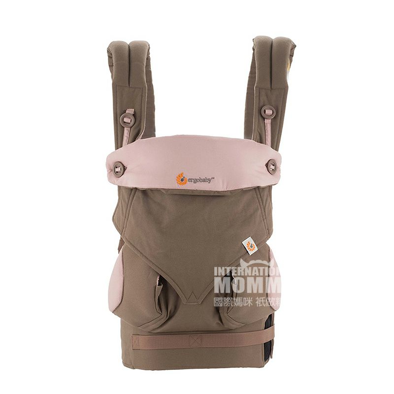Ergobaby American Ergobaby 0-3 tahun bayi empat musim universal kapas pelukan bayi pembawa BC360ATAU versi luar negeri