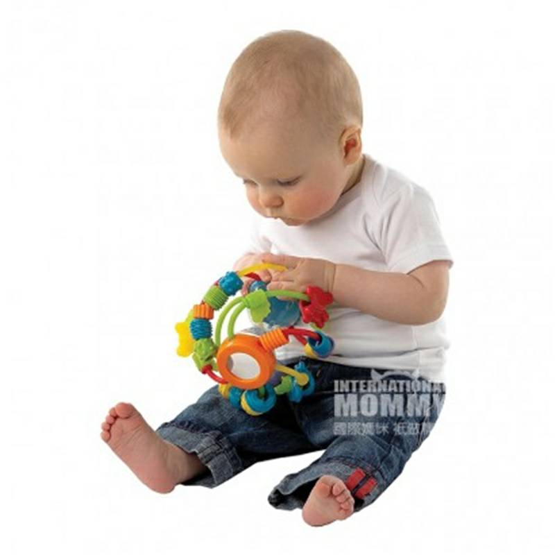 Playgro Australia Playgro puzzle bayi rattle pasta gigi versi luar negeri